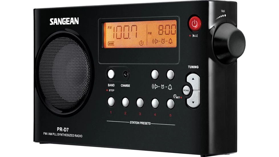 Sangean AM/FM Stereo Digital Tune Alarm Radio 4 Sangean AM/FM Stereo Digital Tune Alarm Radio - Image 2