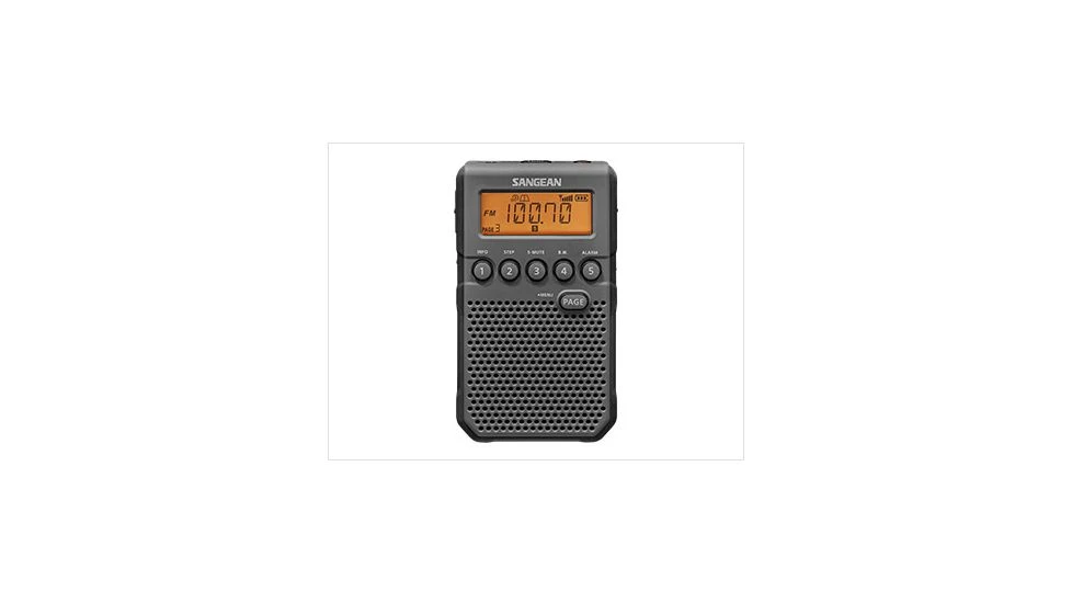 Sangean AM/FM Weather Alert-Rechargeable Pocket Radio 4 Sangean AM/FM Weather Alert-Rechargeable Pocket Radio - Image 2
