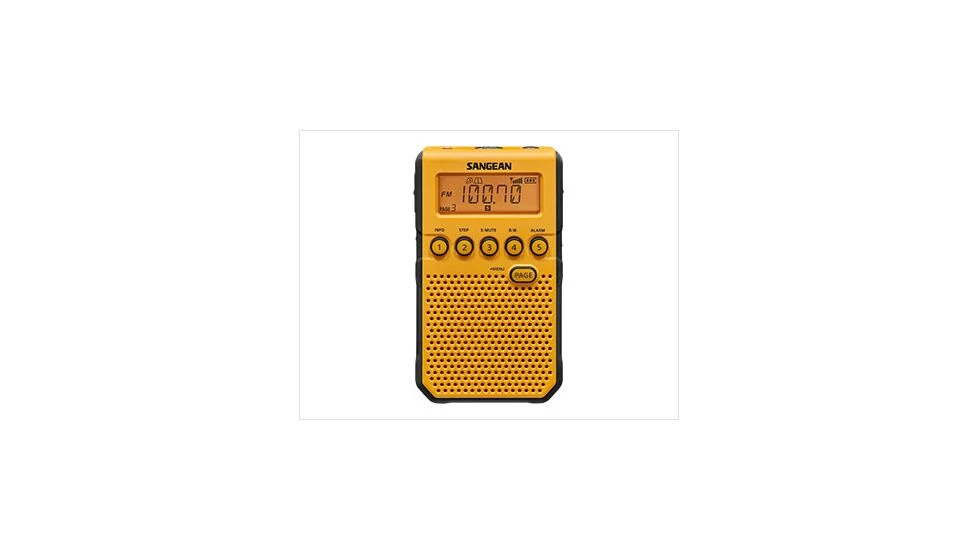 Sangean AM/FM Weather Alert-Rechargeable Pocket Radio 3 Sangean AM/FM Weather Alert-Rechargeable Pocket Radio