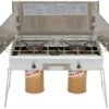 Snow Peak Double Burner LI Stoves -Garmin Shop opplanet snow peak double burner li stove gs 230 main