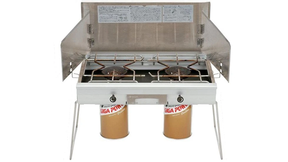 Snow Peak Double Burner LI Stoves 3 Snow Peak Double Burner LI Stoves