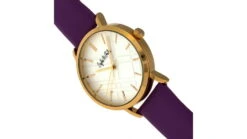 Sophie And Freda Budapest Leather Band Watches - Women's -Garmin Shop opplanet sophie and freda budapest leather band watch purple one size safsf5003 av 2