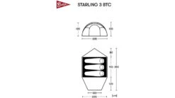 SPATZ Starling 3 BTC Tent -Garmin Shop opplanet spatz starling 3 btc tent brown sand 2829867004222 av 6