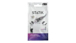 Statik 360 Universal Charge Cable W/ 3 Rotating Magnetic Connectors 3ft/1M