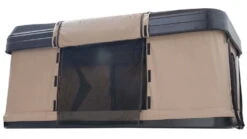 TRUSTMADE Hardshell Rooftop Tent -Garmin Shop opplanet trustmade hardshell rooftop tent black beige 82 7x49x35 4in or02rt01 blackbeige main