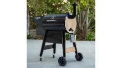 Z Grills Pioneer Wood Pellet Grill & Smoker -Garmin Shop opplanet z grills pioneer wood pellet grill smoker black medium zpg 450b av 7