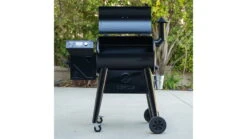 Z Grills Pioneer Wood Pellet Grill & Smoker -Garmin Shop opplanet z grills pioneer wood pellet grill smoker black medium zpg 450b av 8